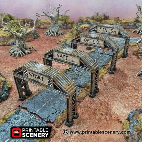 Race Checkpoint - Apocalyptic Terrain