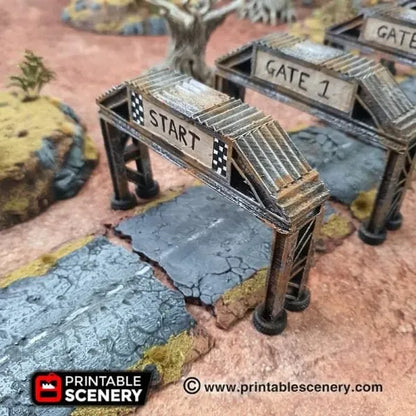 Race Checkpoint - Apocalyptic Terrain