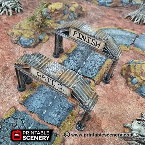 Race Checkpoint - Apocalyptic Terrain