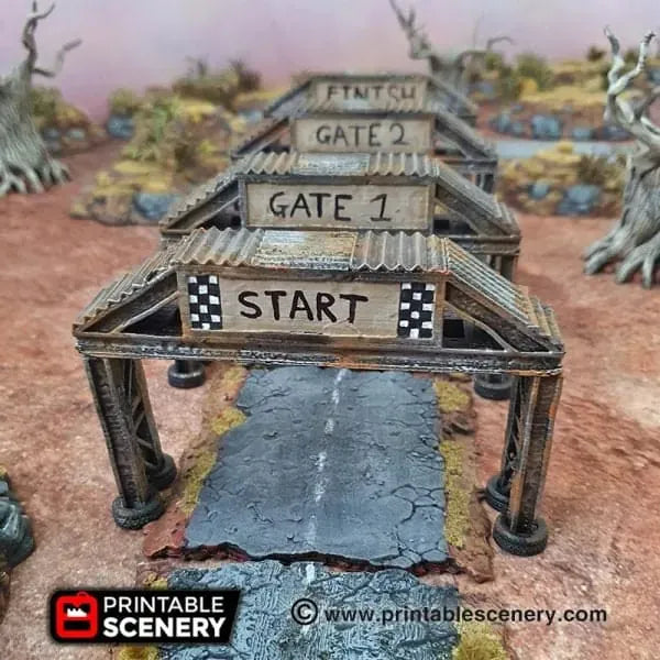 Race Checkpoint - Apocalyptic Terrain