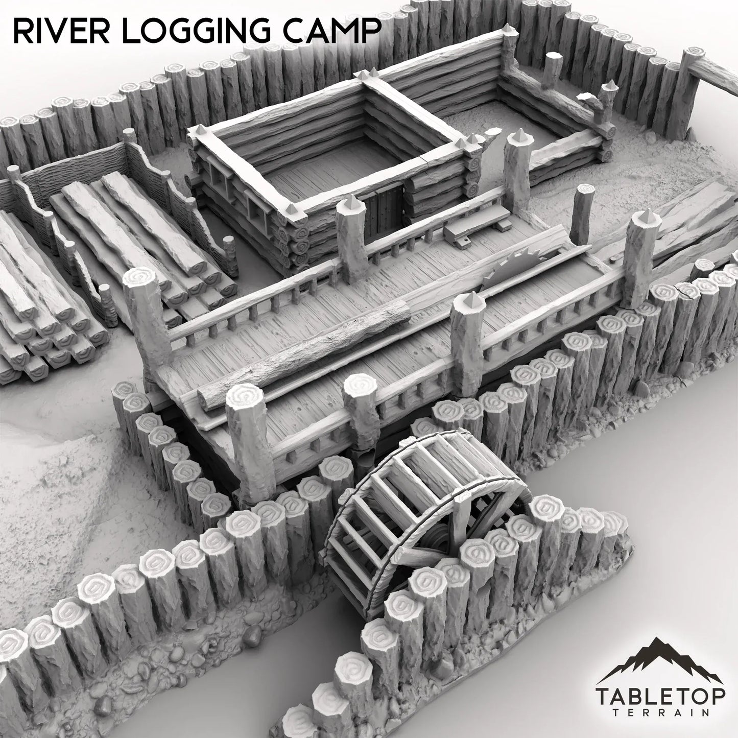 River Logging Camp