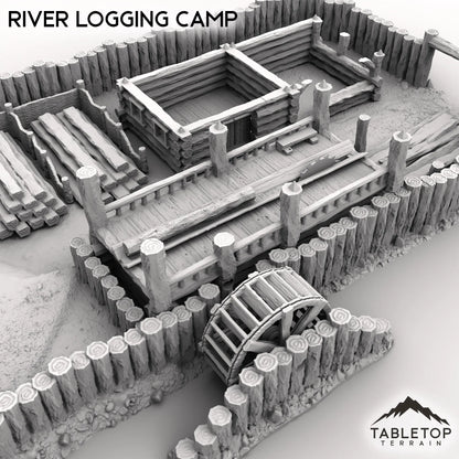 River Logging Camp