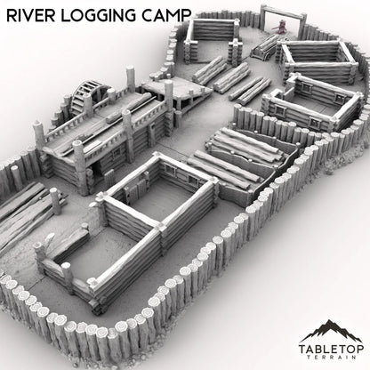 River Logging Camp