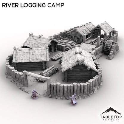 River Logging Camp