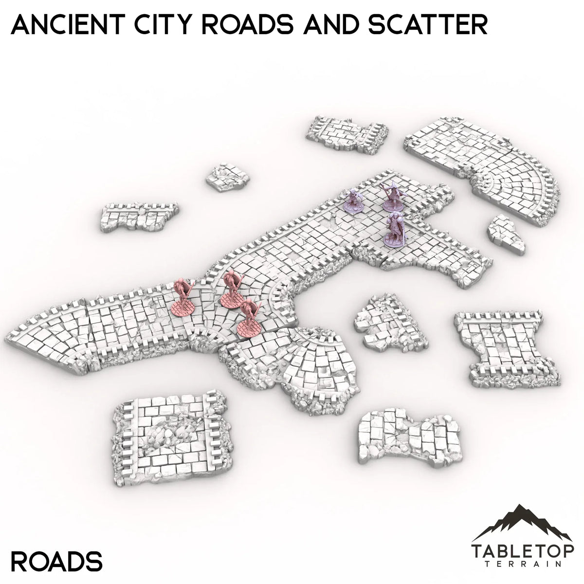 Ancient City Roads and Scatter