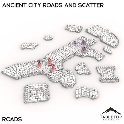 Ancient City Roads and Scatter