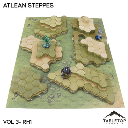 Rolling Hills #1 Compatible Map Hill Sets - Atlean Steppes