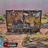 Ruined Billboards and Signs - Apocalyptic Terrain