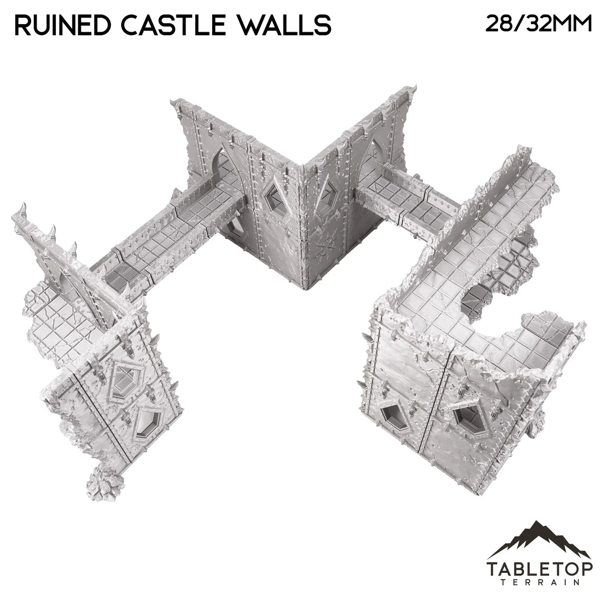 Ruined Castle Walls - Demon Gate