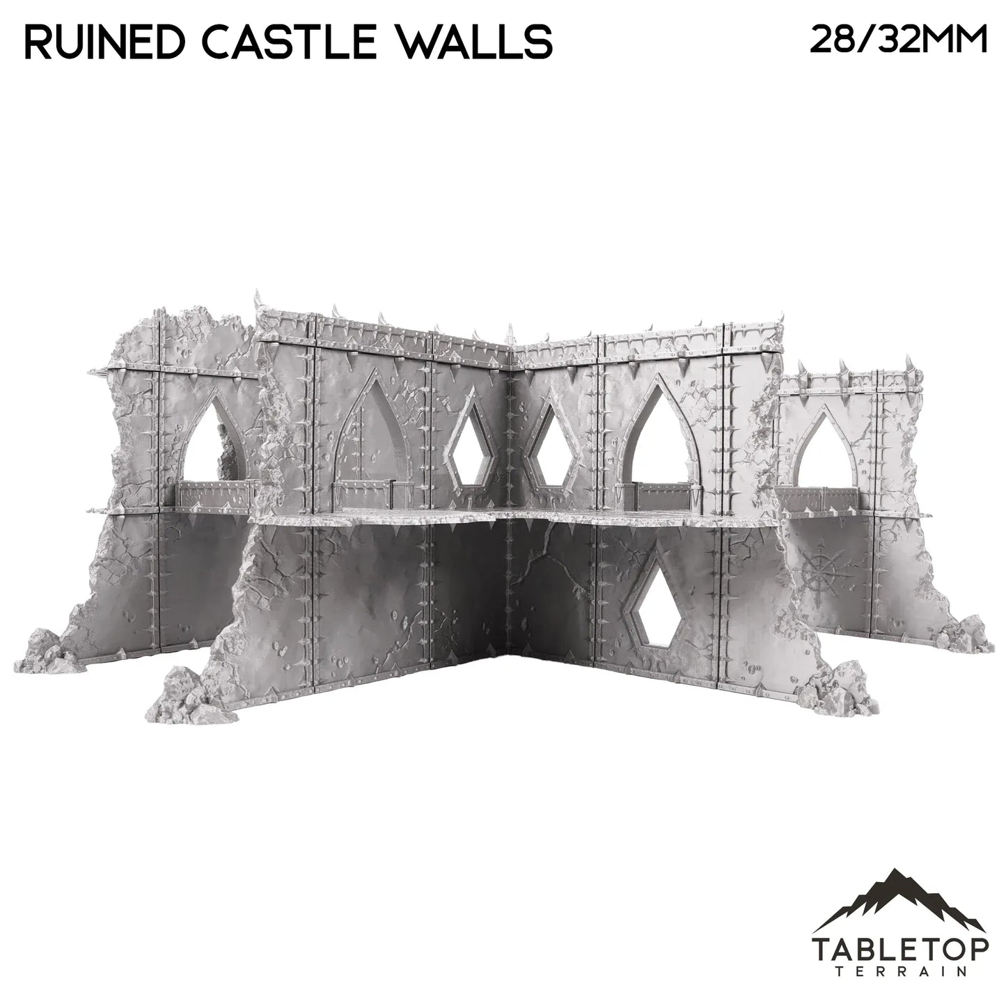 Ruined Castle Walls - Demon Gate
