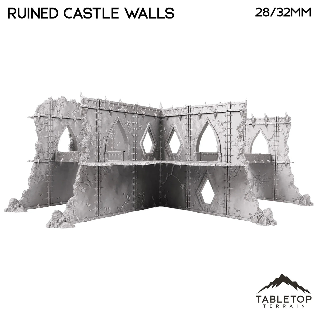 Ruined Castle Walls - Demon Gate
