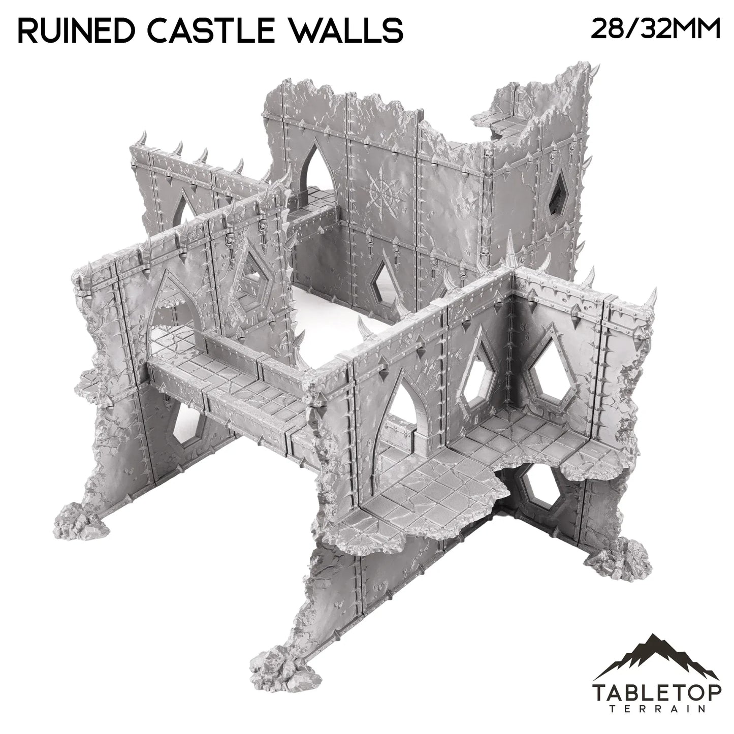Ruined Castle Walls - Demon Gate