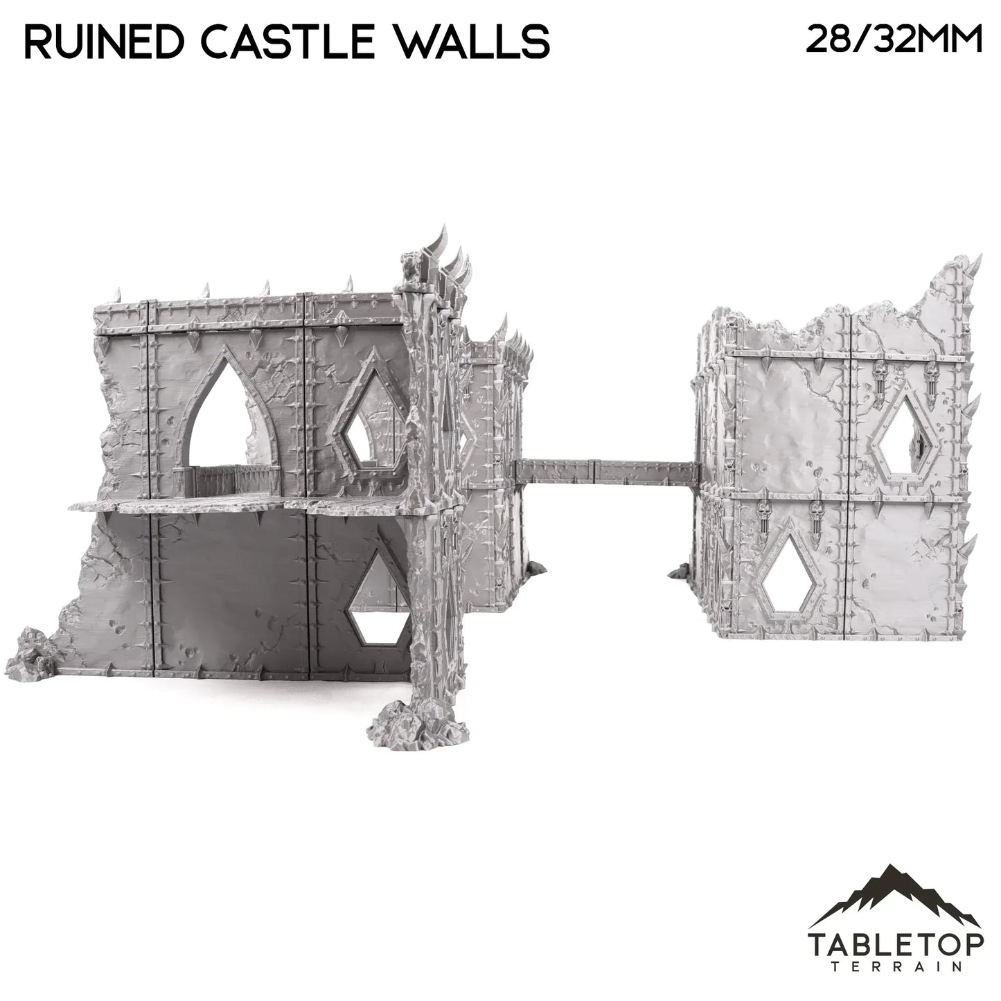Ruined Castle Walls - Demon Gate