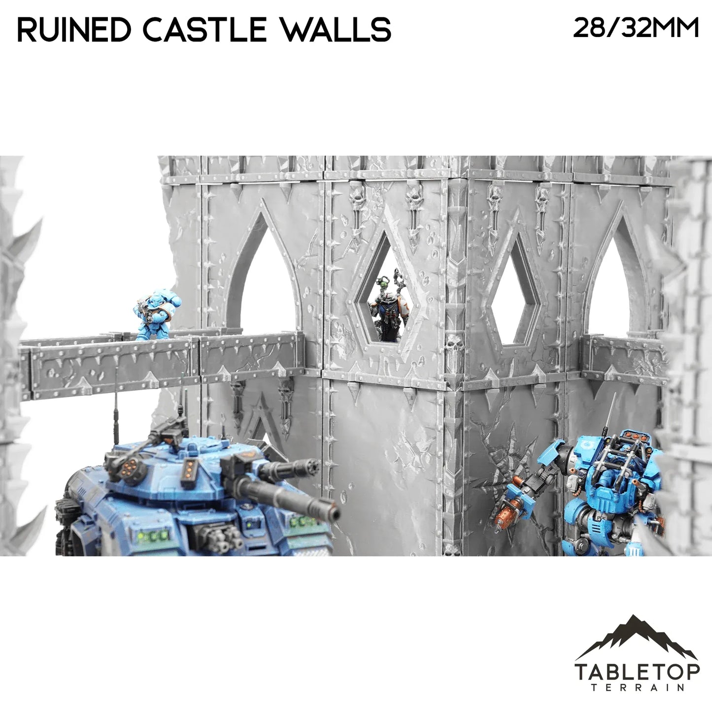 Ruined Castle Walls - Demon Gate