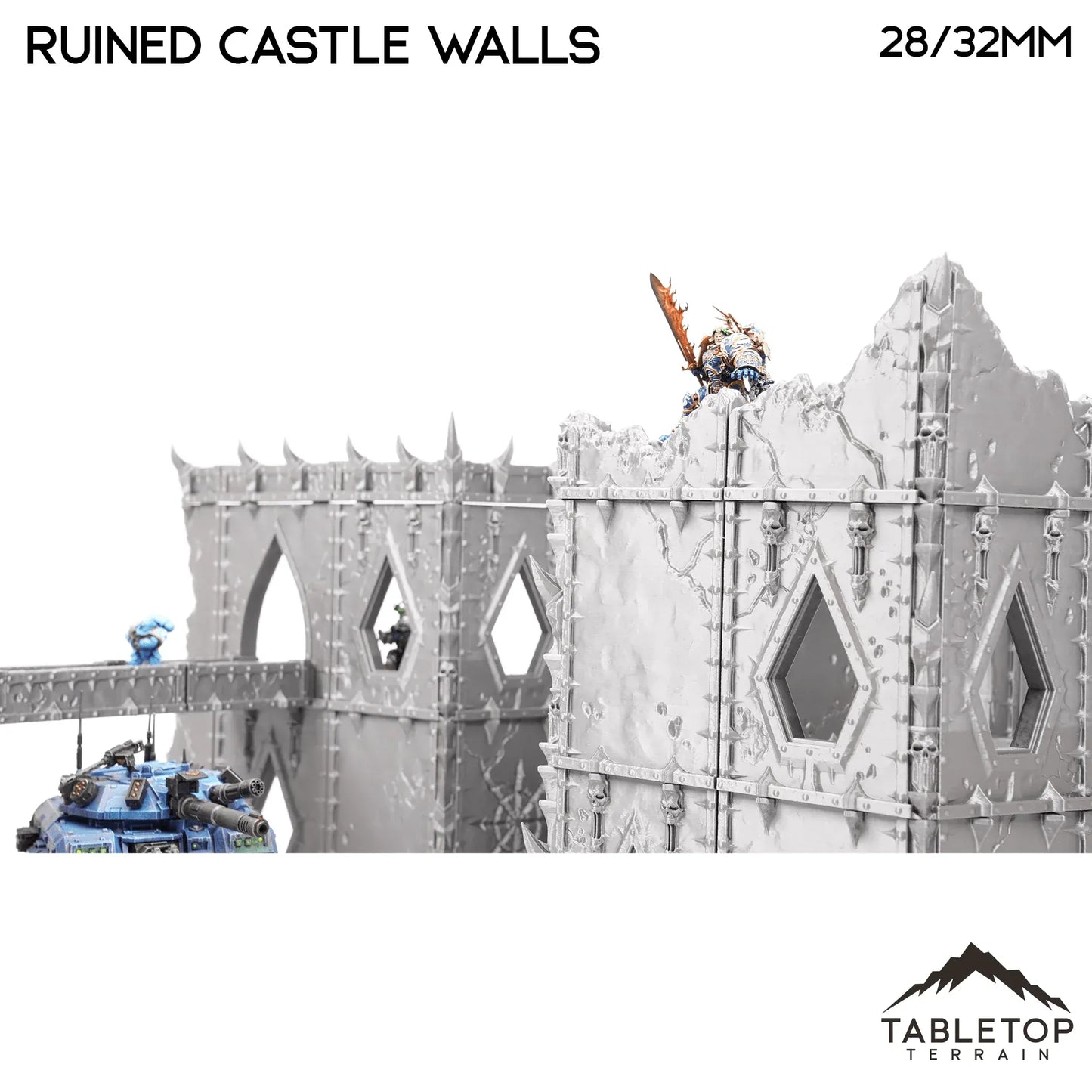 Ruined Castle Walls - Demon Gate