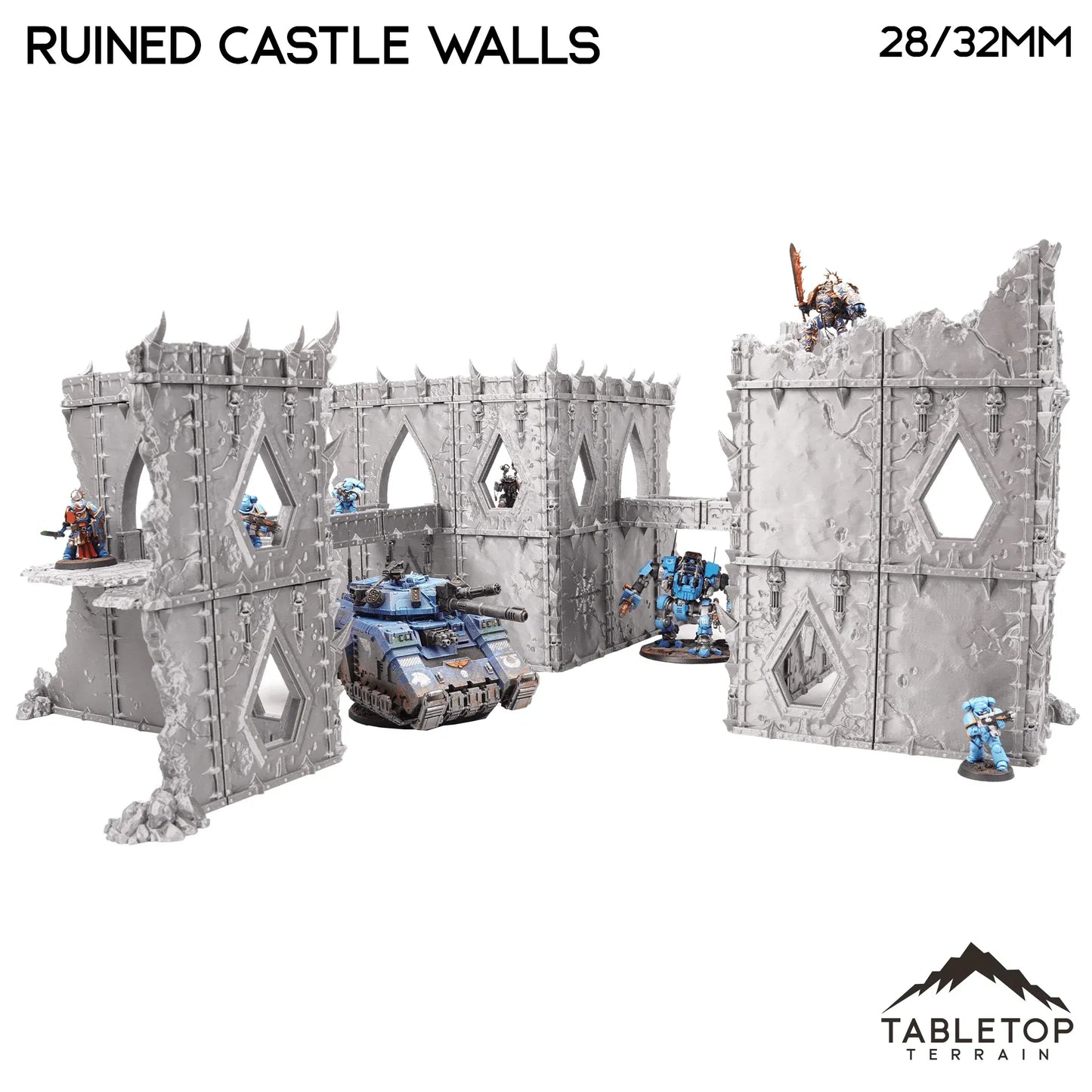 Ruined Castle Walls - Demon Gate