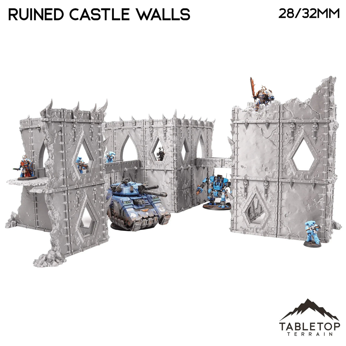 Ruined Castle Walls - Demon Gate