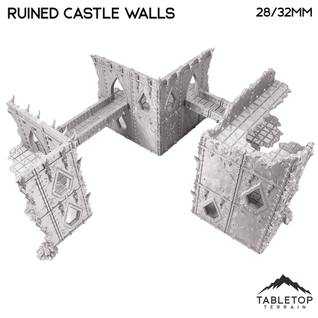 Ruined Castle Walls - Demon Gate