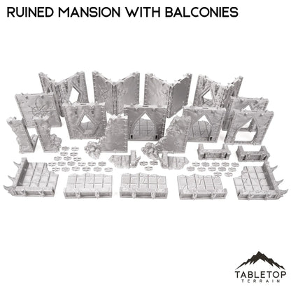Ruined Mansion with Balconies - Demon Gate