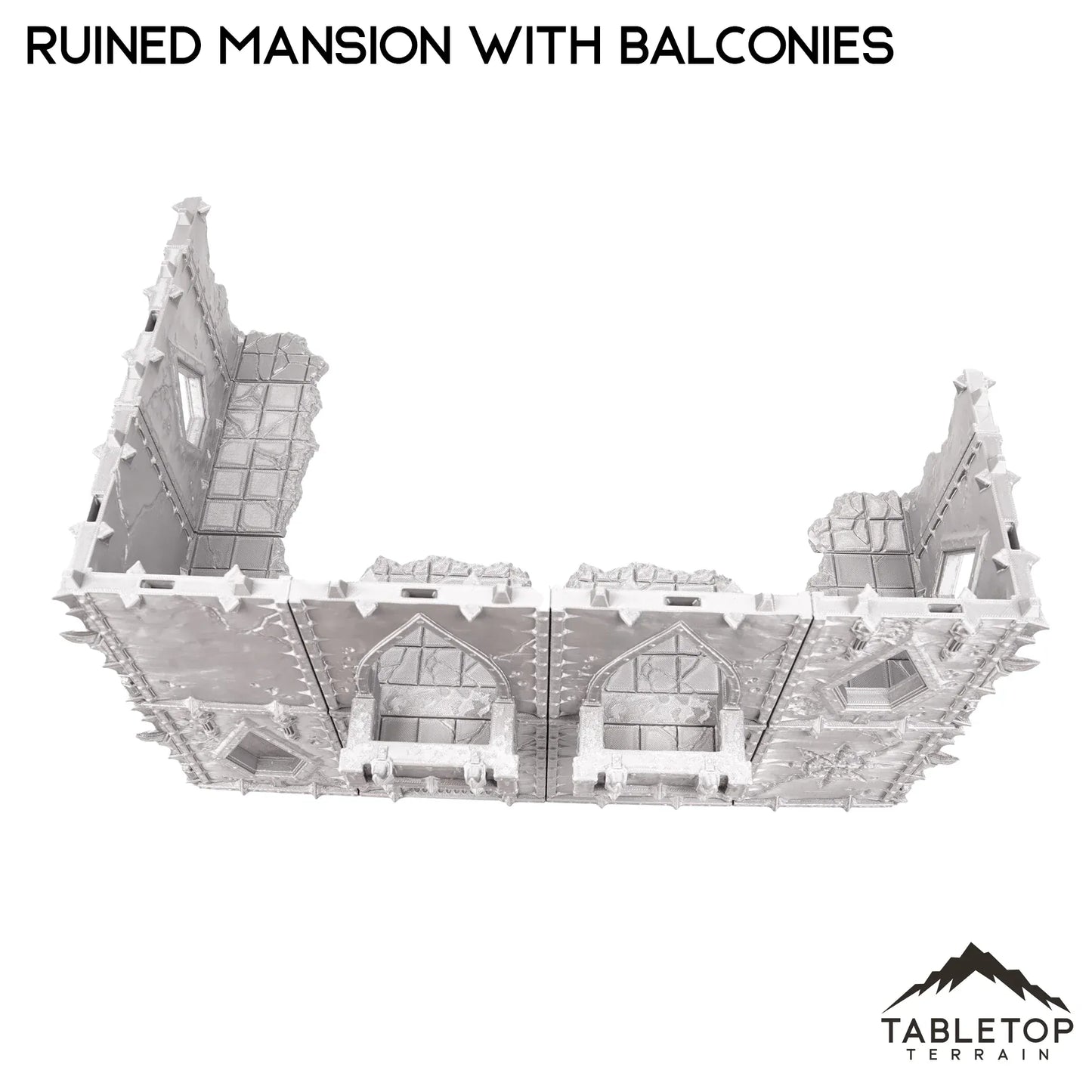 Ruined Mansion with Balconies - Demon Gate