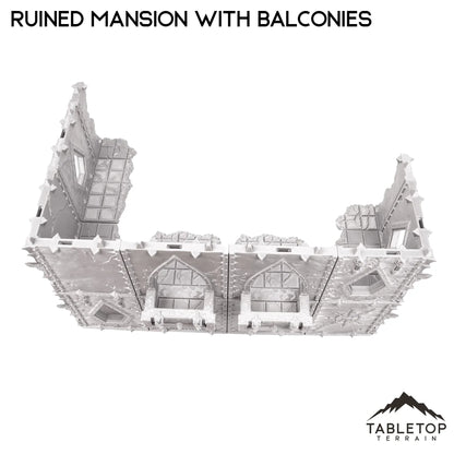 Ruined Mansion with Balconies - Demon Gate