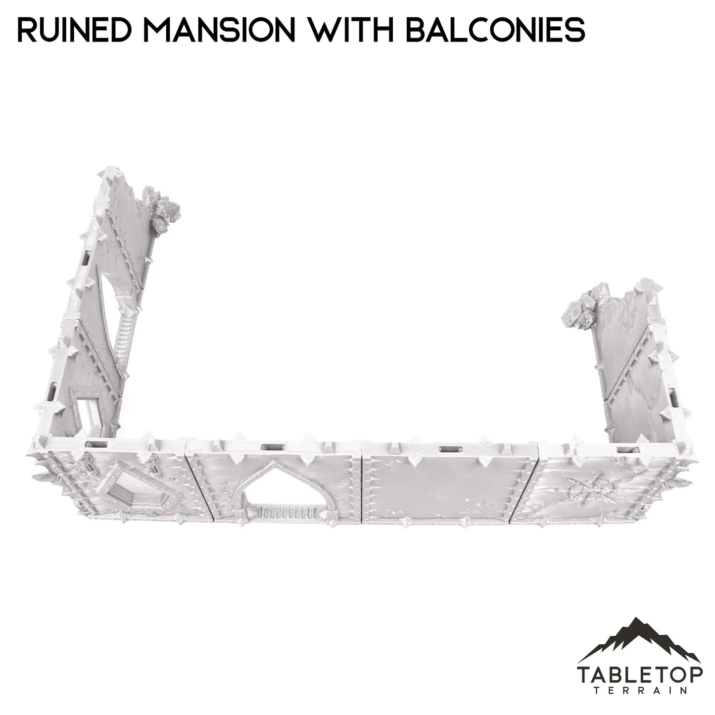 Ruined Mansion with Balconies - Demon Gate