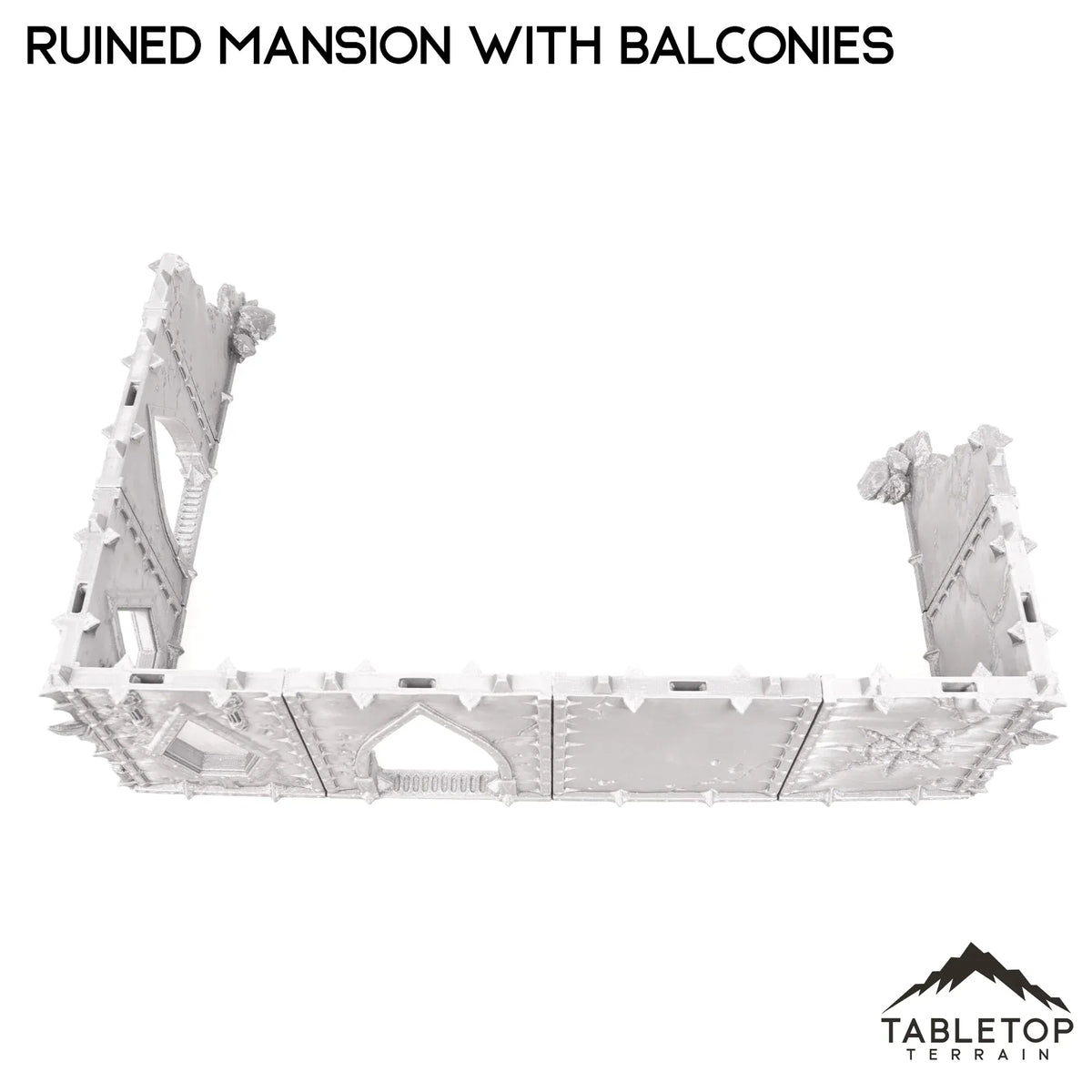 Ruined Mansion with Balconies - Demon Gate