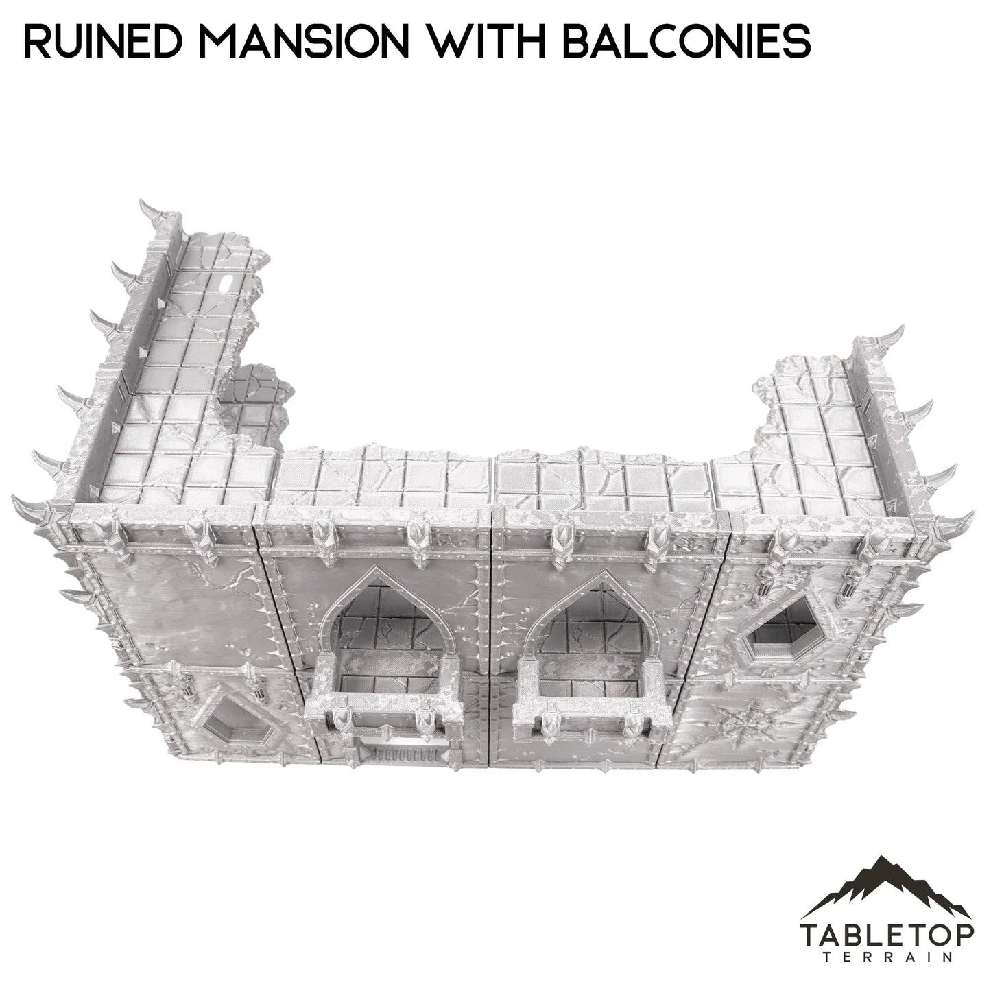 Ruined Mansion with Balconies - Demon Gate