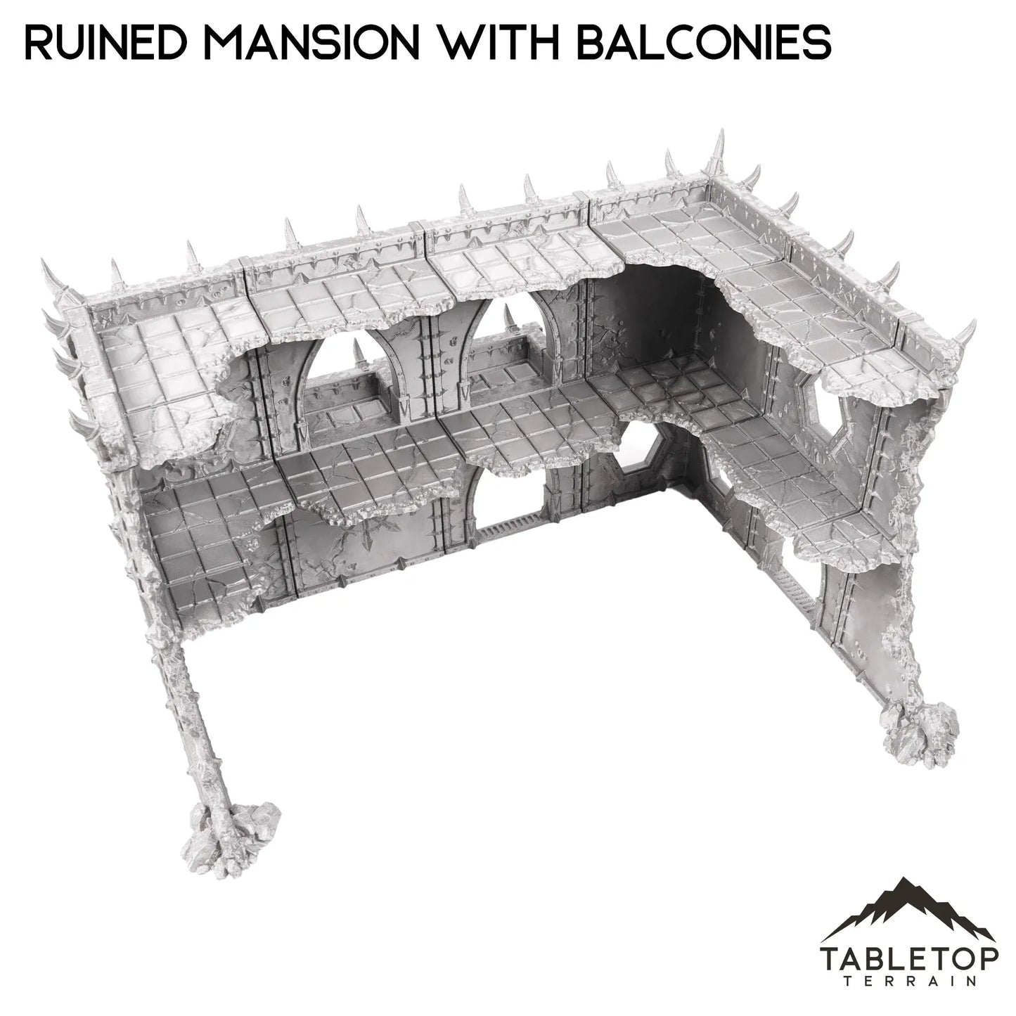 Ruined Mansion with Balconies - Demon Gate