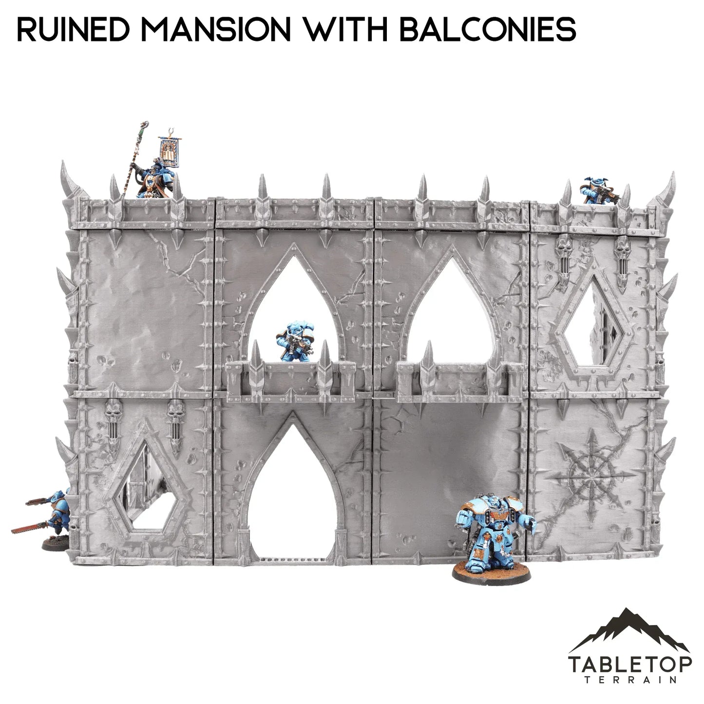 Ruined Mansion with Balconies - Demon Gate