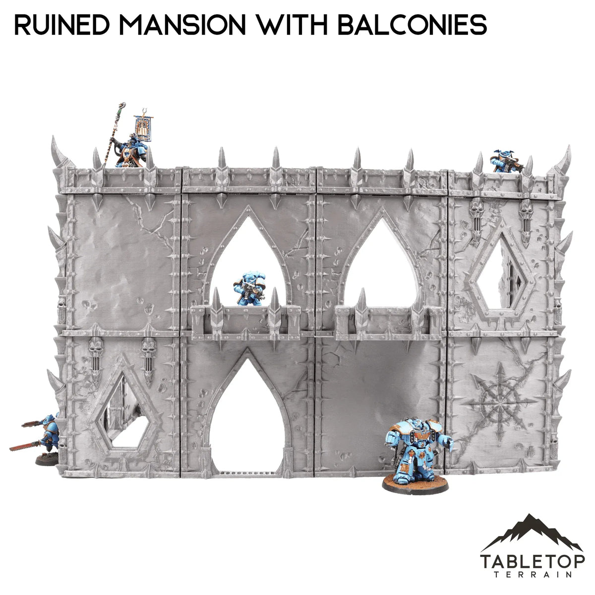 Ruined Mansion with Balconies - Demon Gate