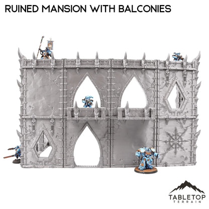 Ruined Mansion with Balconies - Demon Gate
