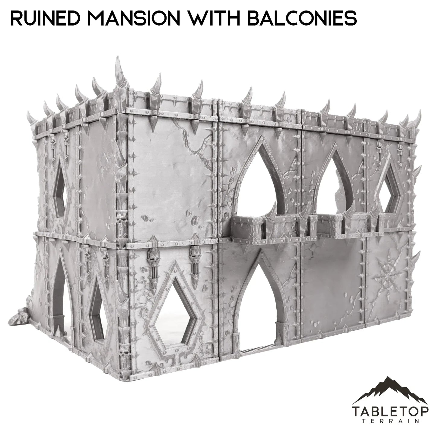 Ruined Mansion with Balconies - Demon Gate