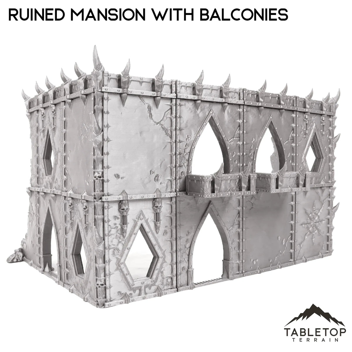 Ruined Mansion with Balconies - Demon Gate