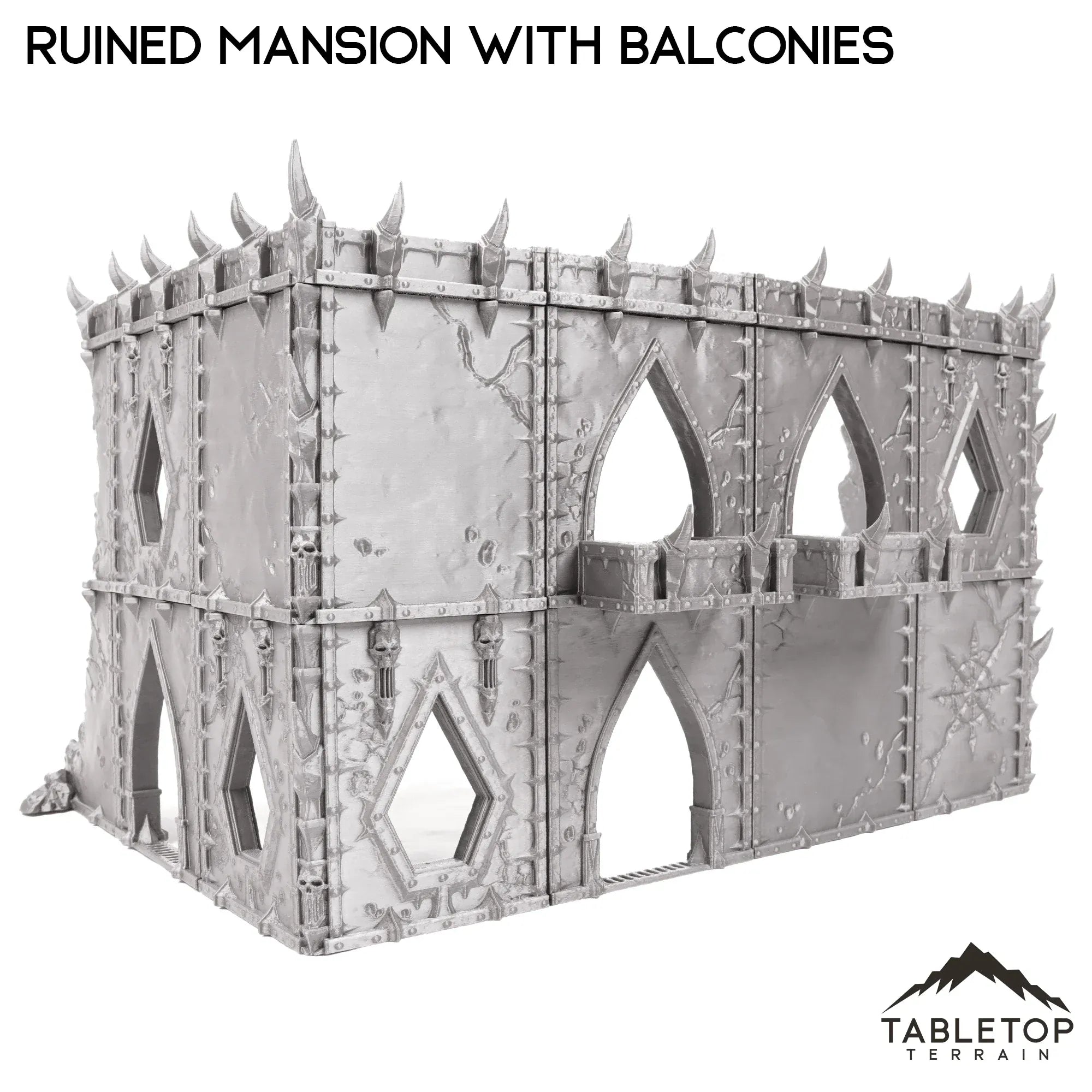 Ruined Mansion with Balconies - Demon Gate
