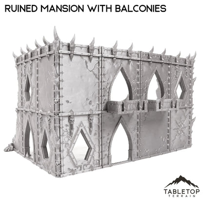 Ruined Mansion with Balconies - Demon Gate