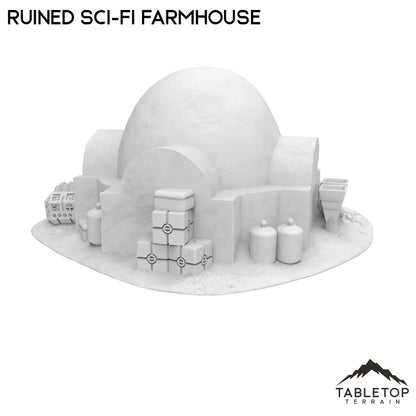 Ruined Sci-Fi Farmhouse