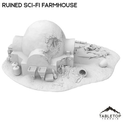 Ruined Sci-Fi Farmhouse