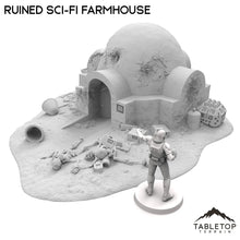 Ruined Sci-Fi Farmhouse