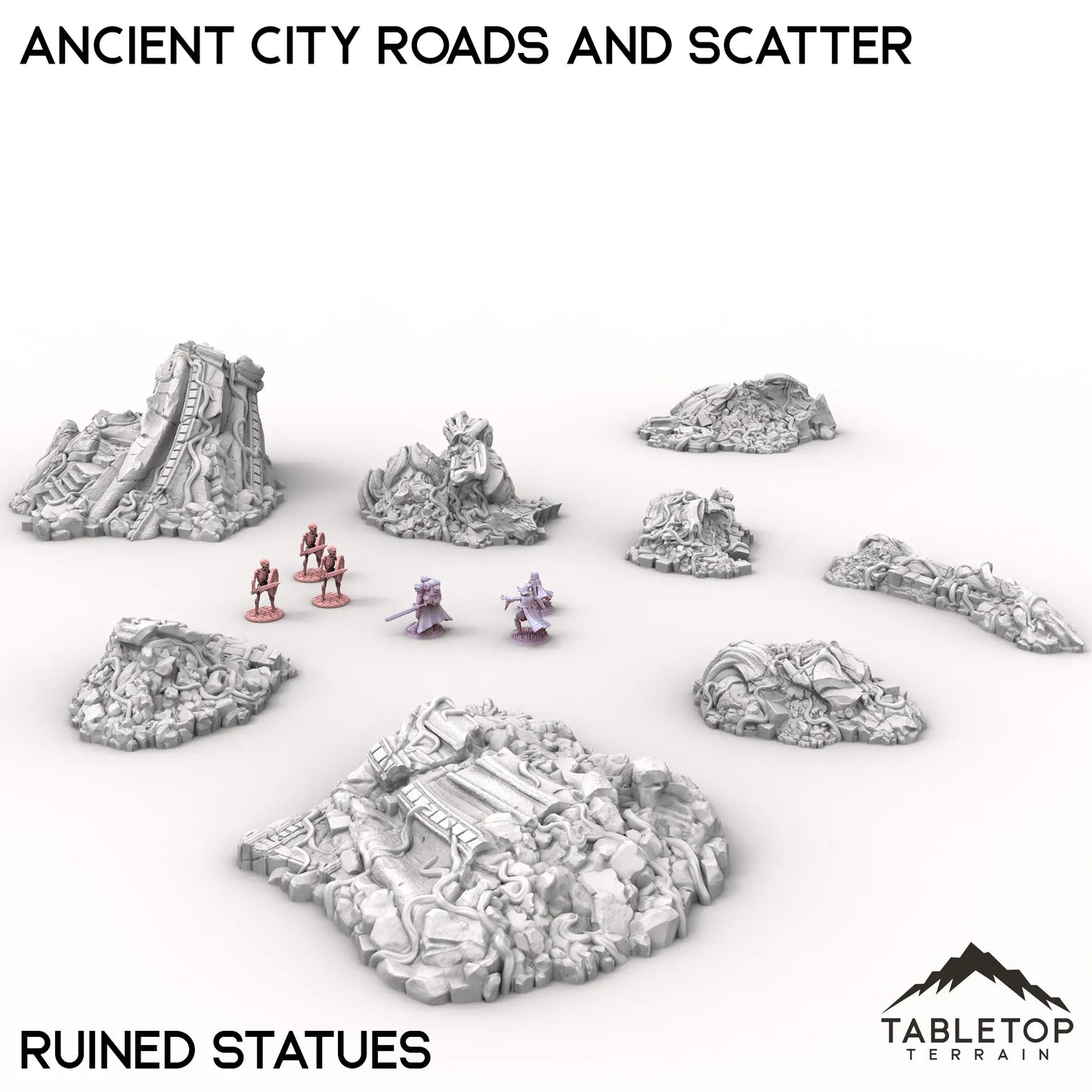 Ancient City Roads and Scatter