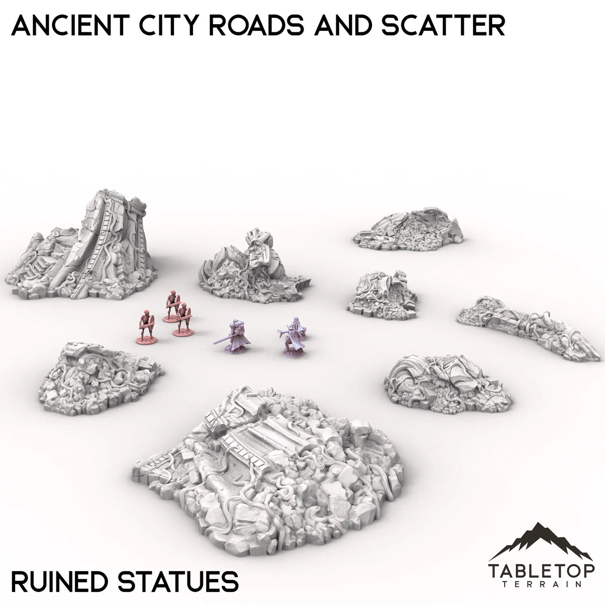 Ancient City Roads and Scatter