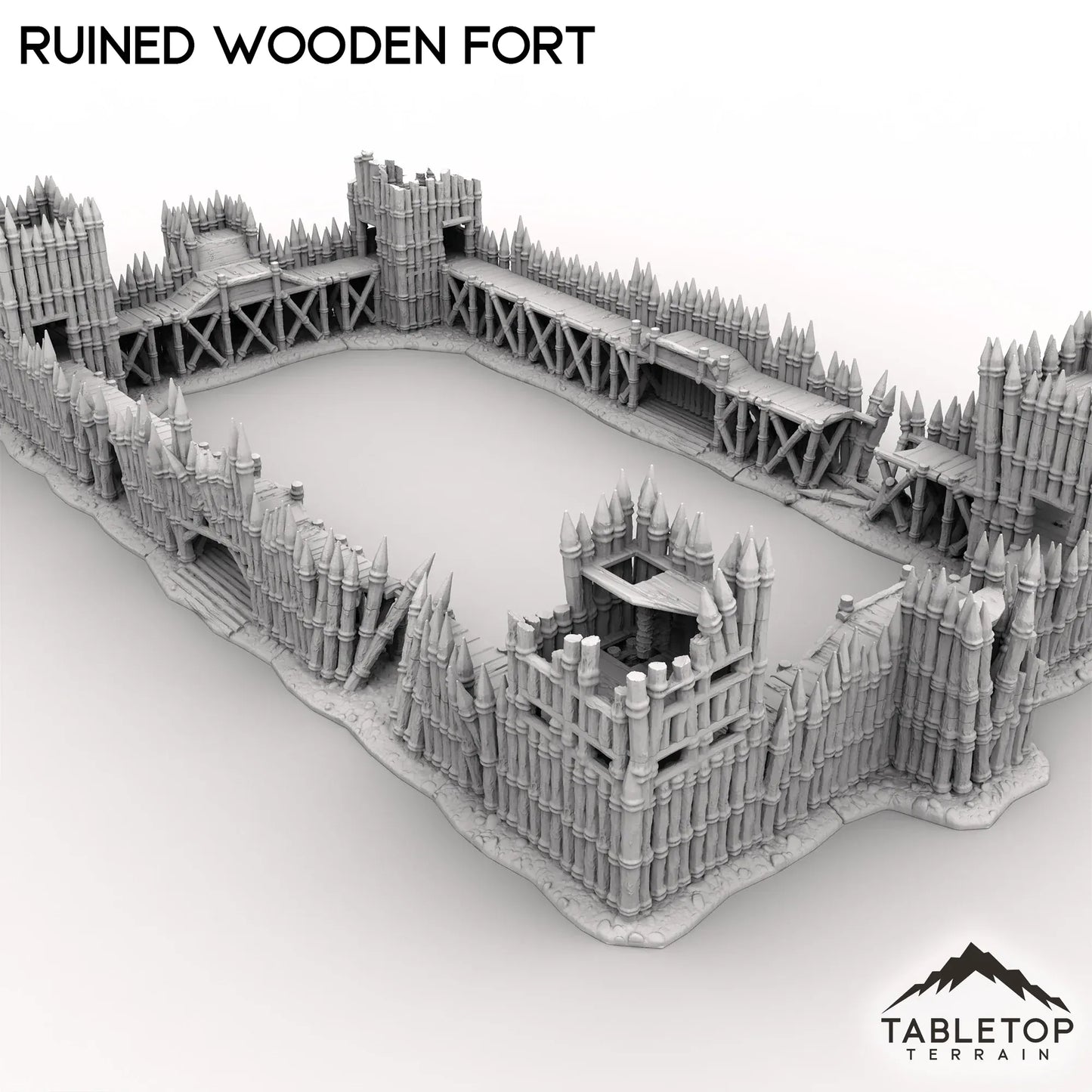 Ruined Wooden Fort