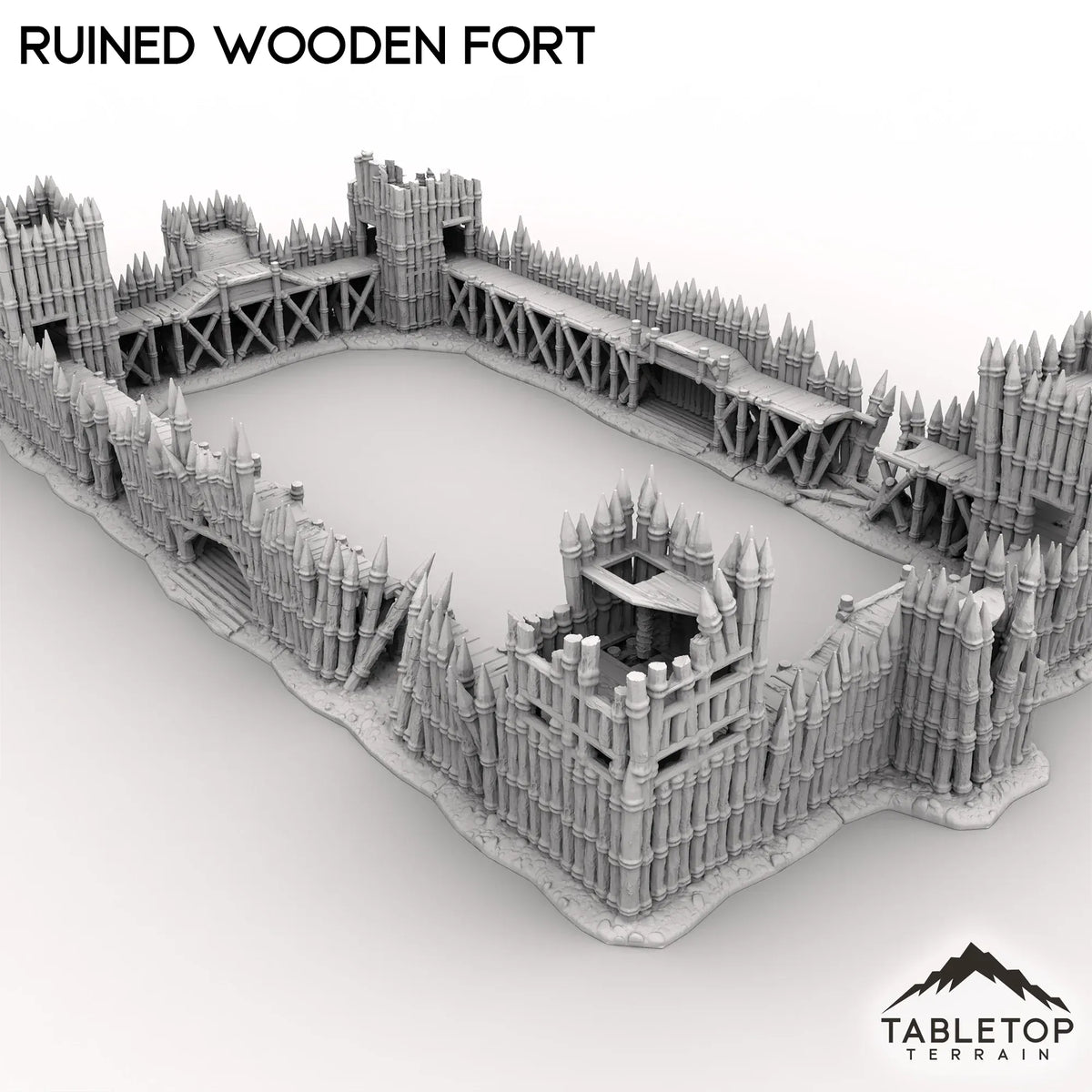 Ruined Wooden Fort