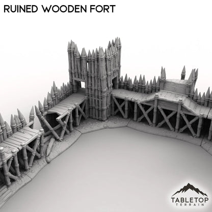 Ruined Wooden Fort