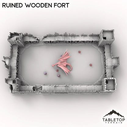 Ruined Wooden Fort