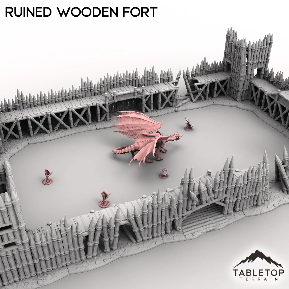 Ruined Wooden Fort