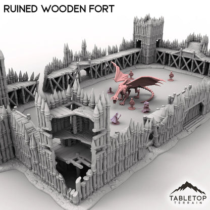 Ruined Wooden Fort