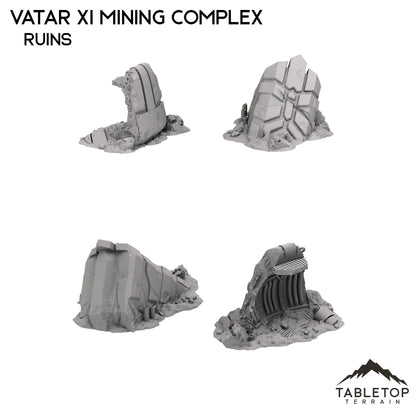 Vatar XI Mining Complex - Space Dwarf Terrain