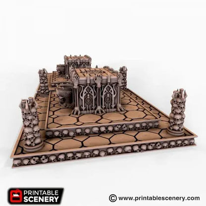 Sacrificial Altar - Demon Fantasy Terrain