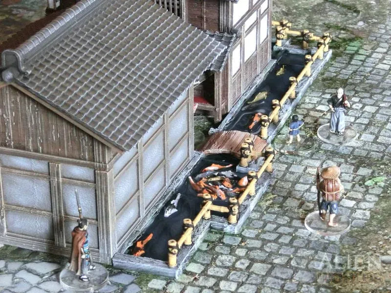 Samurai Street Fish Ponds